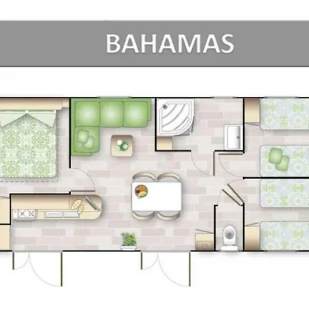 Zecamping 4 Etoiles 1km Espace Aquatique Mobil-home Tv 29m2 Campingplatz 4*